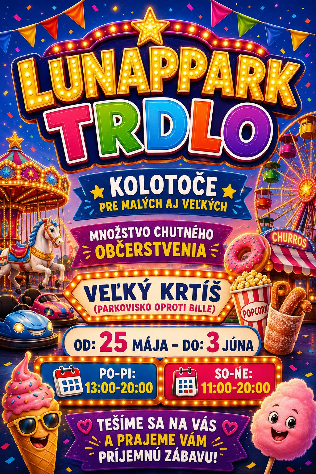 Lunapark TRDLO plagát